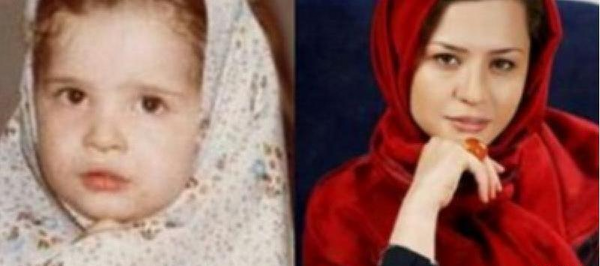 عکس کودکی پردیس پورعابدینی