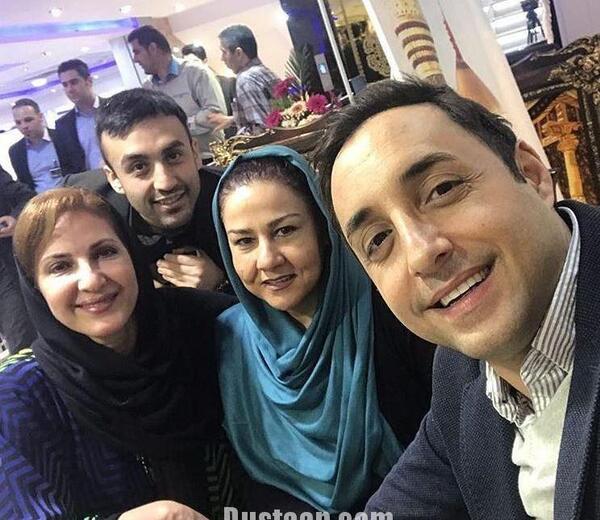 عکس فاطمه گودرزی در کنار همسرش