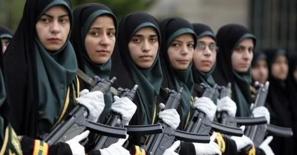 عکس دختر نظامی ایرانی