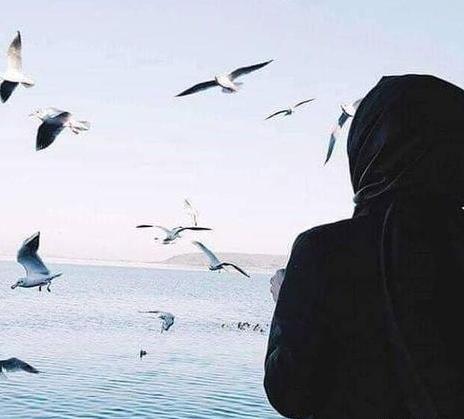 عکس پروفایل دختر غمگین از پشت