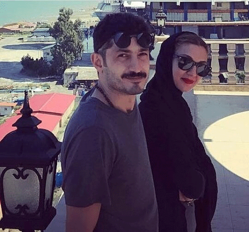 عکسهای حدیث میرامینی وهمسرش مجتبی رجبی