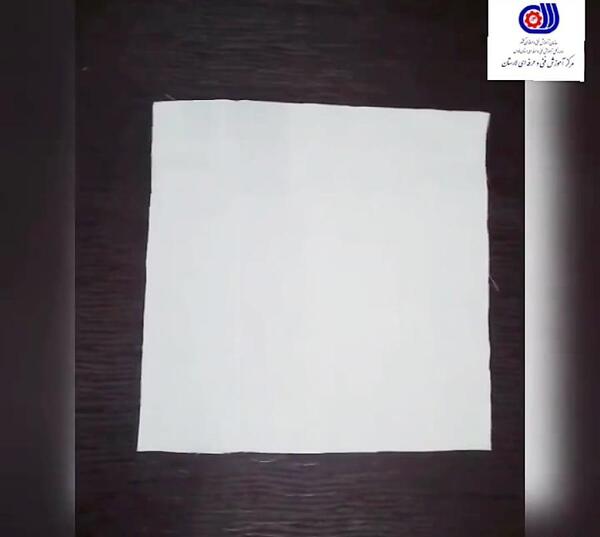 عکس آموزش دوخت مقنعه ساده خانم عمرانی
