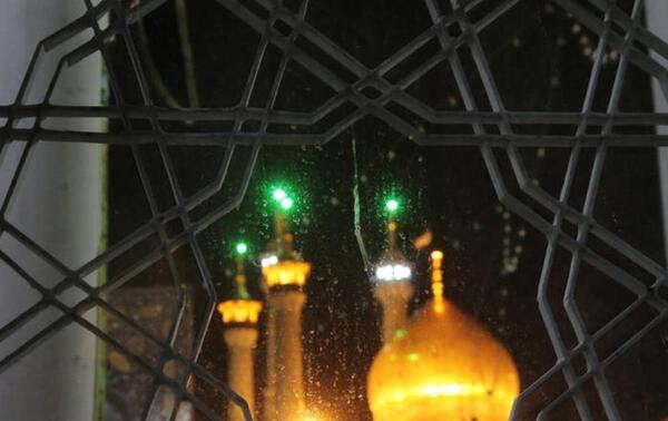 عکس طبیعی از حرم حضرت معصومه
