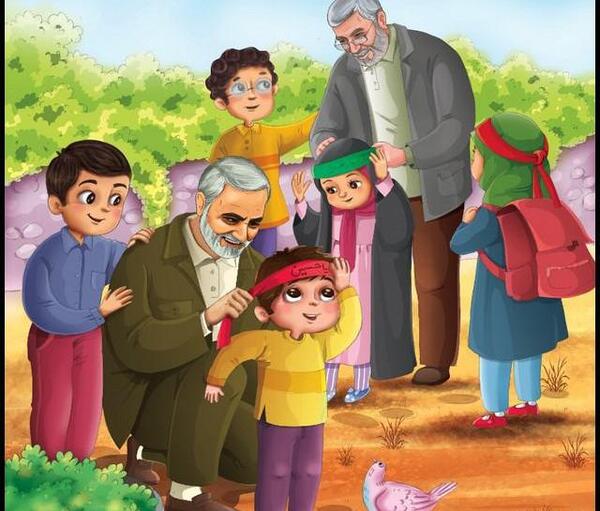 عکس حاج قاسم سلیمانی ساده