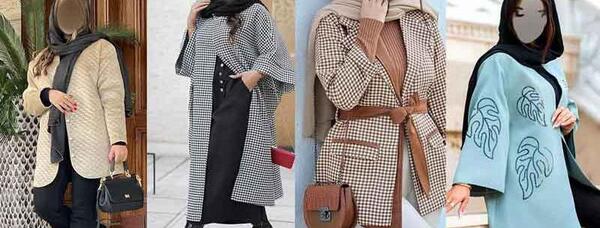 عکس مدل پالتو در اینستاگرام