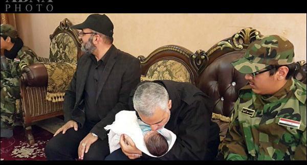 عکس بچگی قاسم سلیمانی