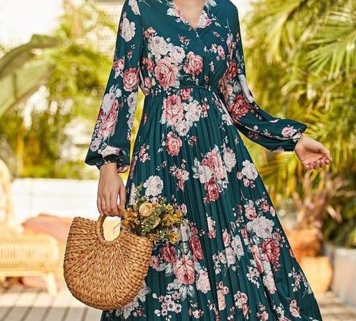 عکس لباس زنانه گلدار