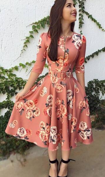 عکس لباس زنانه گلدار