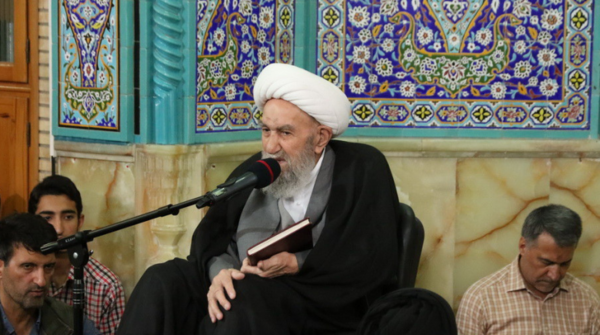 عکس تسلیت آیت الله ناصری