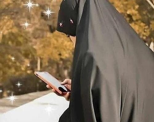 عکس دختر فیک چادری