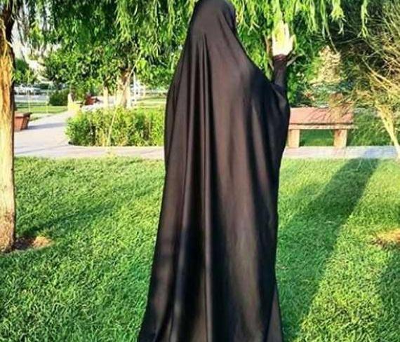 عکس دختر فیک چادری