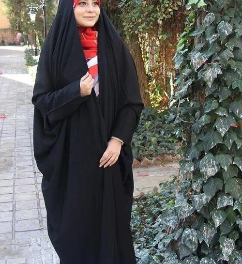 عکس دختر فیک چادری