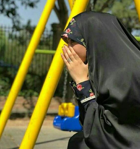عکس دختر فیک چادری