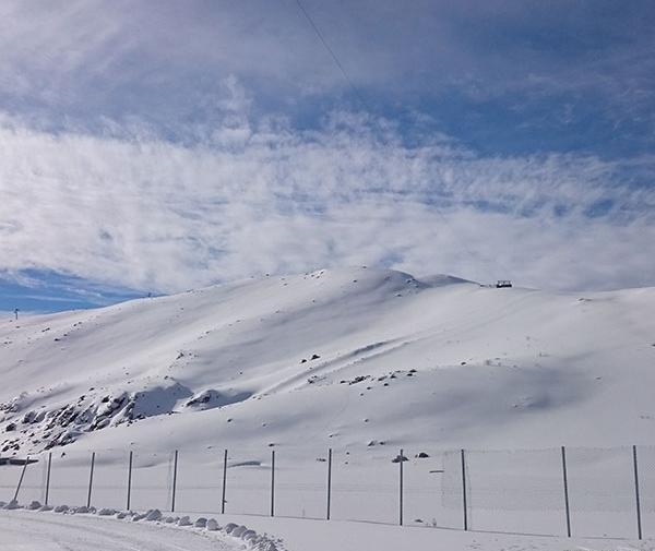عکس برف سپیدان
