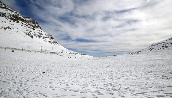 عکس برف سپیدان