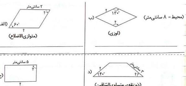 عکس از ذوزنقه متساوی الساقین