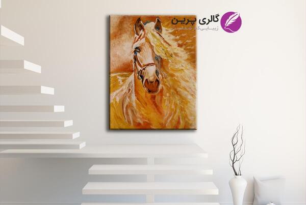 عکس نقاشی مدرن اسب