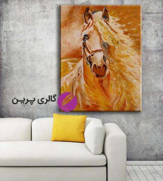 عکس نقاشی مدرن اسب