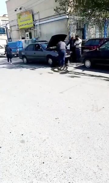 عکس پژو پارس خراب