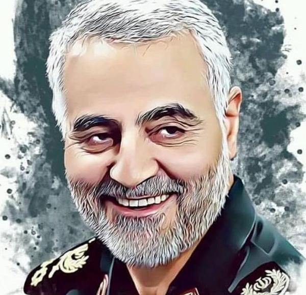 عکس حاج قاسم اچ دی