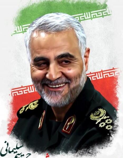 عکس حاج قاسم اچ دی