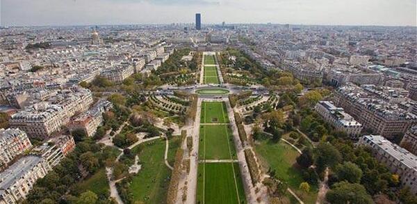 عکس هوایی پاریس