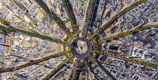 عکس هوایی پاریس