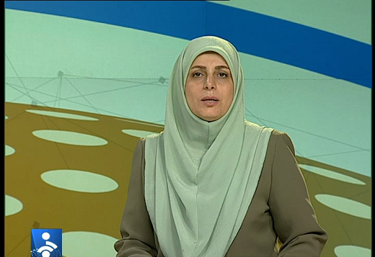 عکس مجری خانم حسنی دخت
