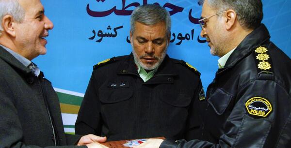عکس سرهنگ ابراهیم حسن آبادی