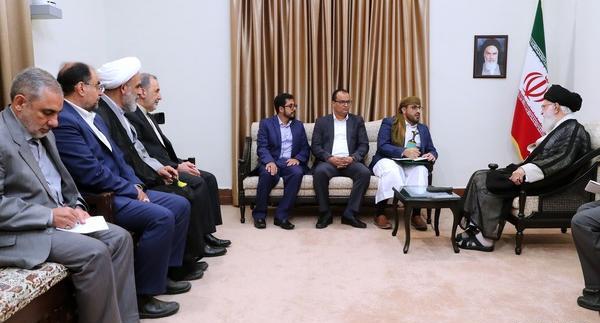 عکس رهبر انصارالله یمن