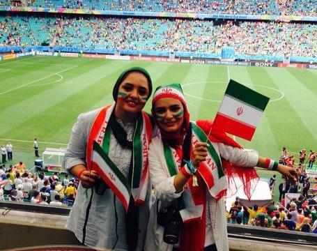 عکس لیندا کیانی و نرگس محمدی در برزیل