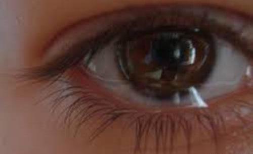 عکس چشم های گریان دختر