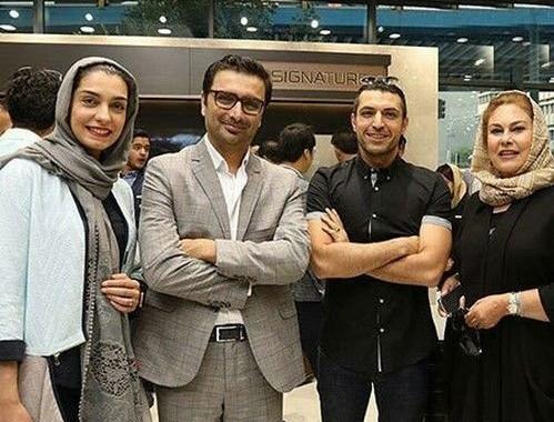 عکس پوریا فیاضی و همسرش