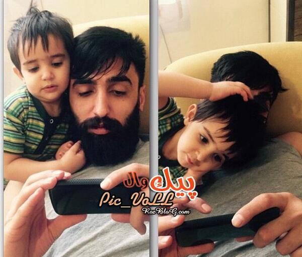 عکس پوریا فیاضی و همسرش