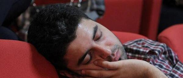 عکس نماینده مجلس در حال خواب