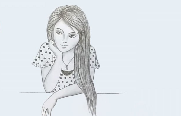 عکس نقاشی دخترانه قشنگ و زیبا