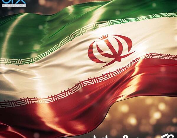 عکس پرچم ایران خیلی قشنگ
