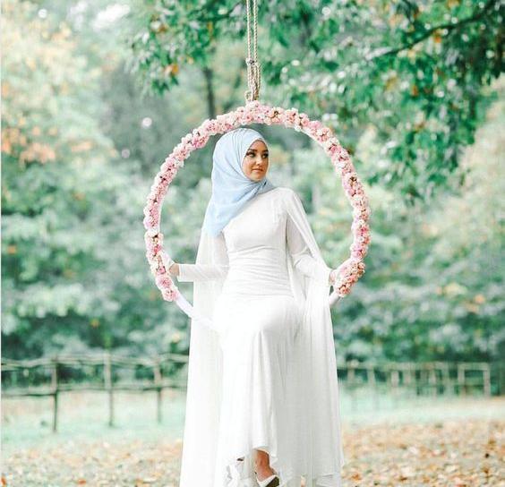 عکس حجاب لباس عروس