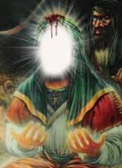 عکس امام علی شهید