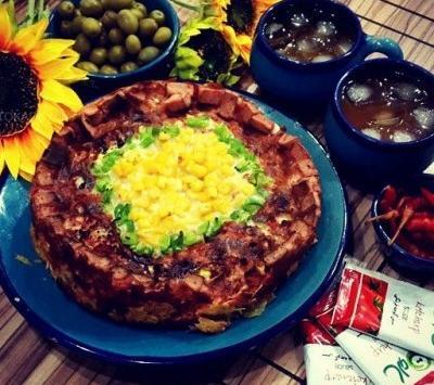عکس غذا در ظروف یکبار مصرف