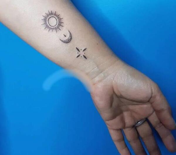 عکس های تاتو روی دست مردانه