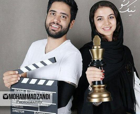 عکس نوشته مسجد گوهرشاد