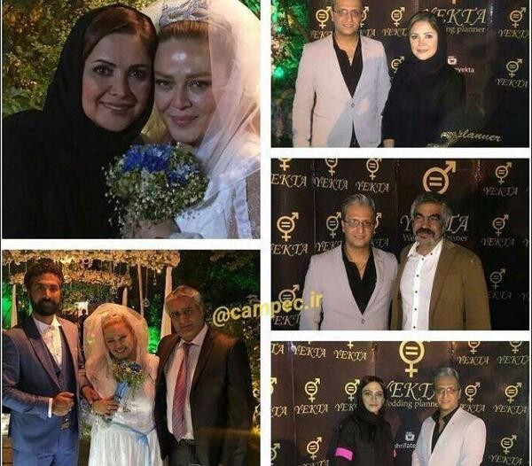 عکس های ازدواج بهاره رهنما و امیرخسرو عباسی