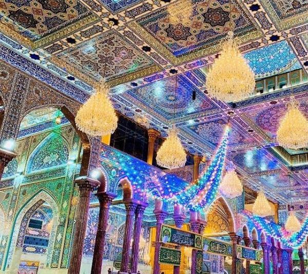 عکس حرم امام حسین تولد