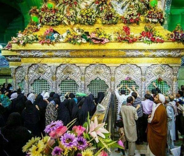 عکس حرم امام حسین تولد
