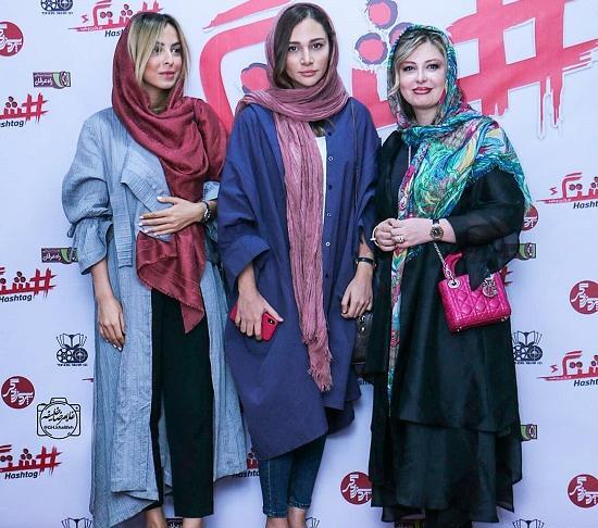 عکس نیوشا ضیغمی در هشتگ