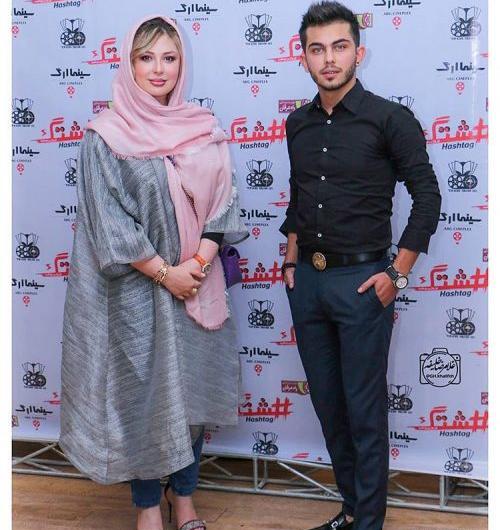 عکس نیوشا ضیغمی در هشتگ