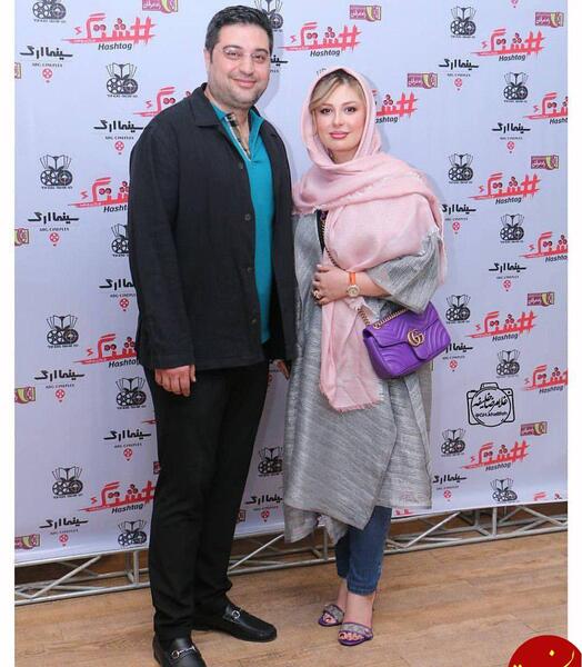 عکس نیوشا ضیغمی در هشتگ