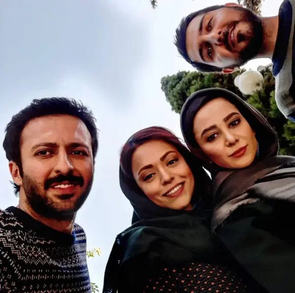 عکس و بیوگرافی حسام محمودی و همسرش