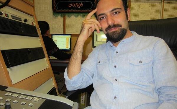 عکس پیمان قریب پناه گوینده رادیو صبا